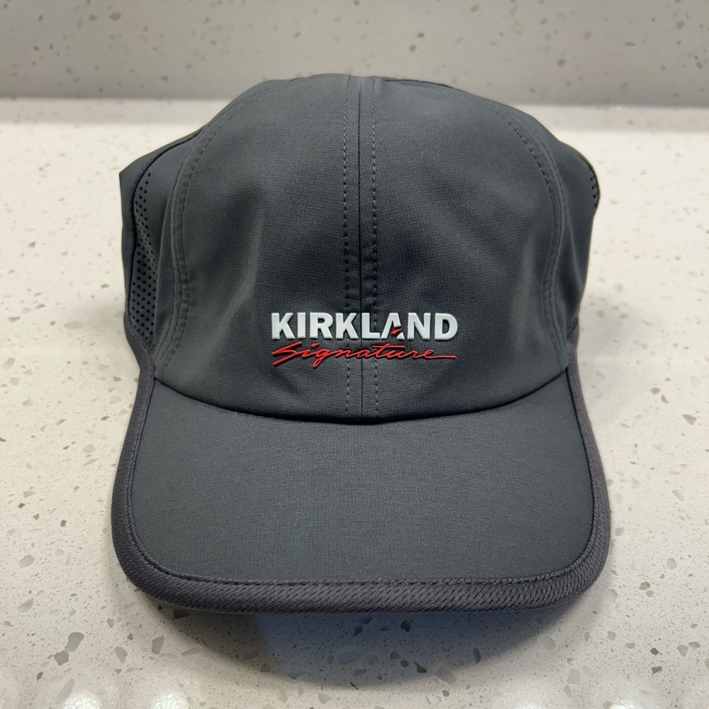 Kirkland’s Signature Charcoal Adjustable Performance Golf Hat